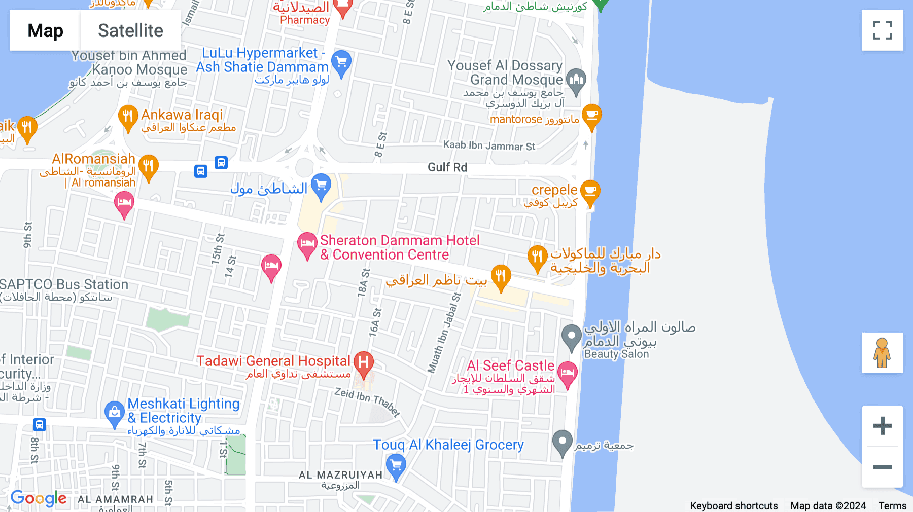 Click for interative map of Al-Ashriah Street,20th Floor, Balhamar Business Tower, Eastern Beach, Al-Shati Al-Sharqi, Dammam