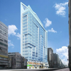 Exterior view of Hung Sheng IFC, No. 170, Section 3, East Nanjing Road, 1st, 2nd and 15th floor