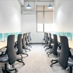 Interior of myHQ Workspaces, D-9, Vyapar Marg, Block D, Sector, 3, Noida