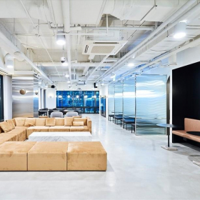 Interior of 100, Cheonggyecheon-ro, Euljiro. Click for details.