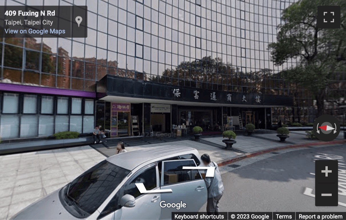 Street View image of 369 Fuxing North Road, Taipei, Taiwan