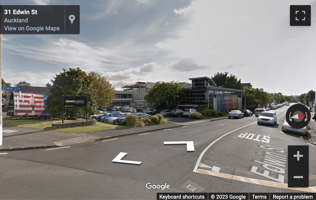 Street View image of Suite 106, The Zone, 23, Edwin Street, Auckland, New Zealand