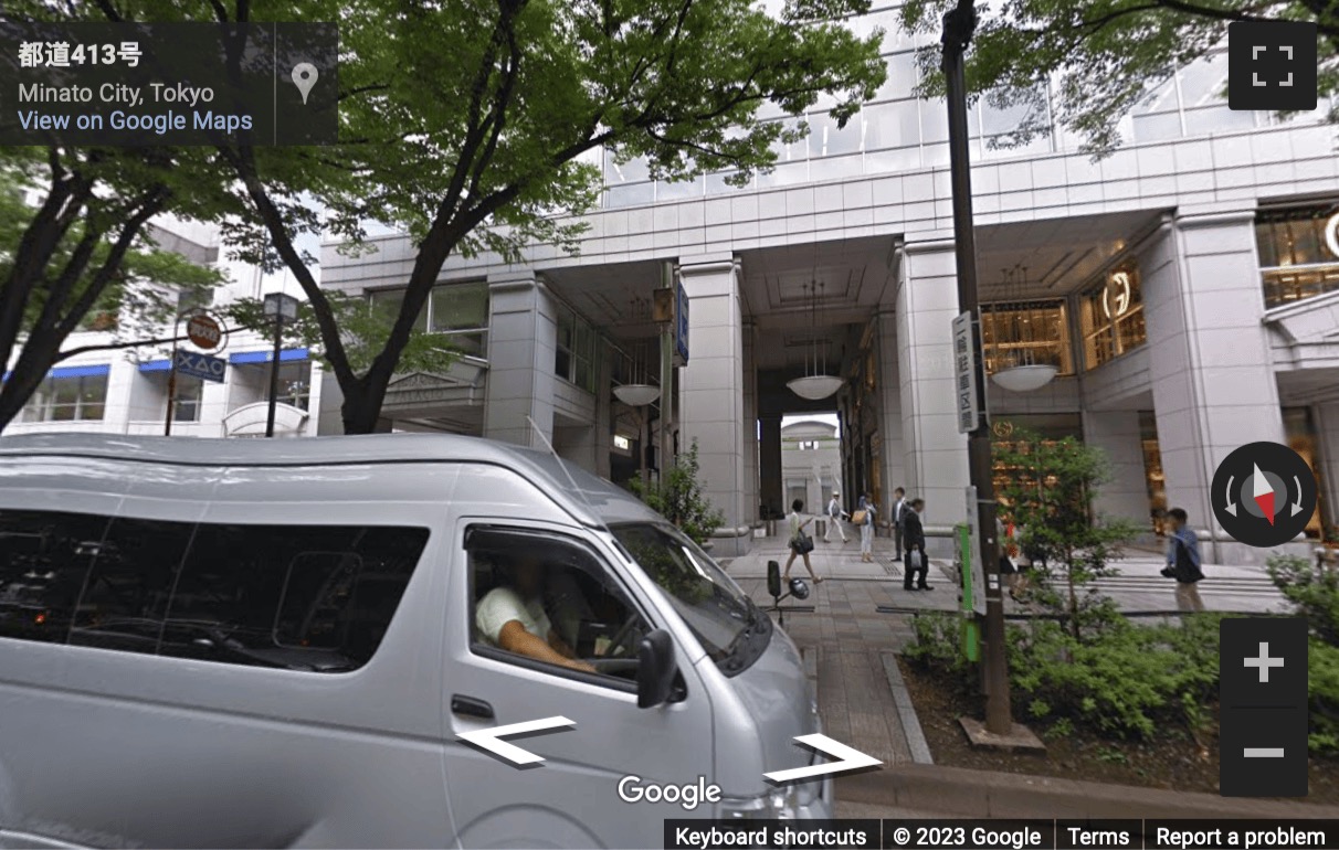 Street View image of The Fuji Building, Kita-Aoyama, Tokyo, Japan