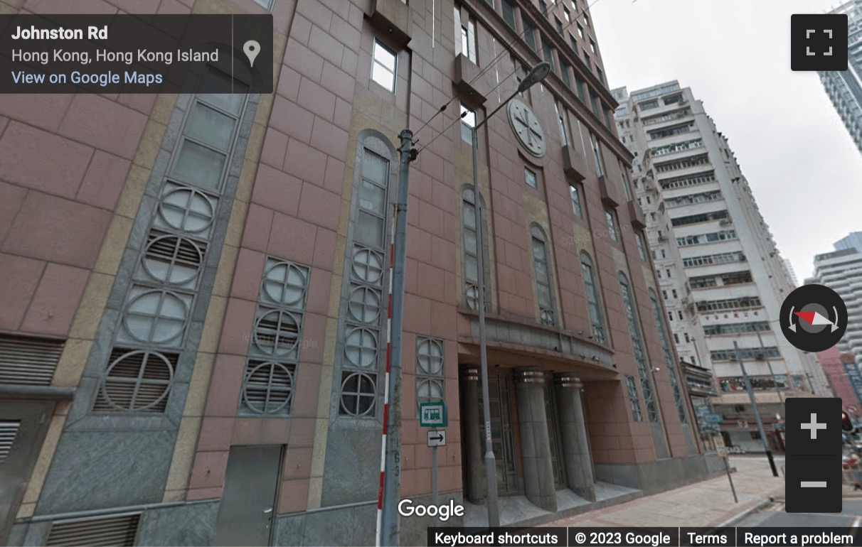 Street View image of 12/F Chinachem Johnston Plaza, Wanchai, Hong Kong