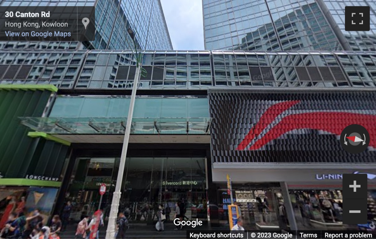 Street View image of Tower II, Silvercord, 30 Canton Road, Hong Kong