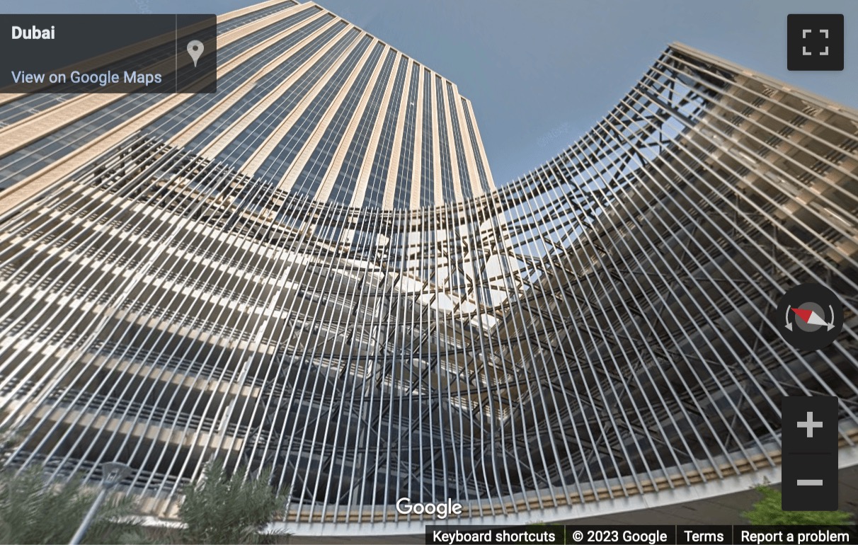 Street View image of Marina Plaza (L27), Dubai Marina, Dubai, United Arab Emirates