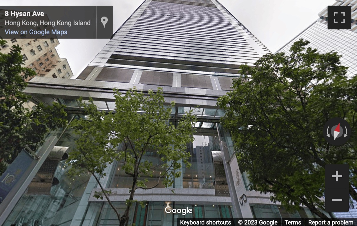 Street View image of The Lee Gardens, 33 Hysan Avenue, Causeway Bay, Hong Kong