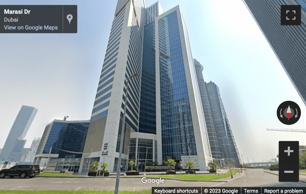 Street View image of 18th Floor, Burlington Tower, Al Abraj St, Business Bay, Dubai