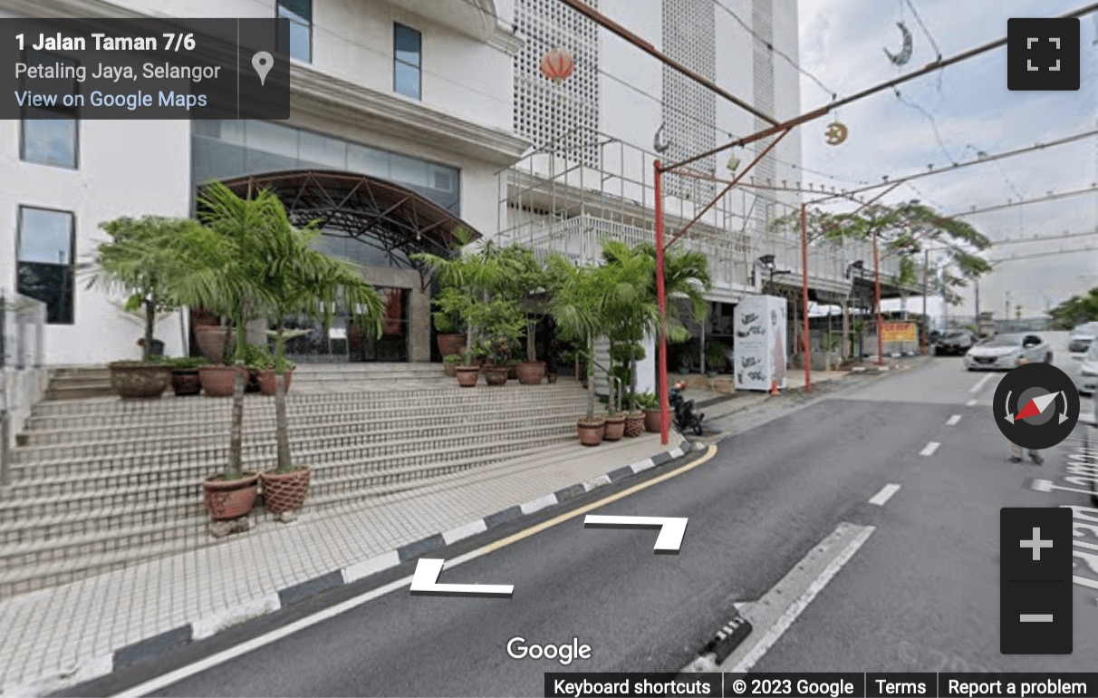 Street View image of 14th Floor (South Wing), Menara Choy Fook On, Jalan Yong Shook Lin Section 7, Petaling Jaya