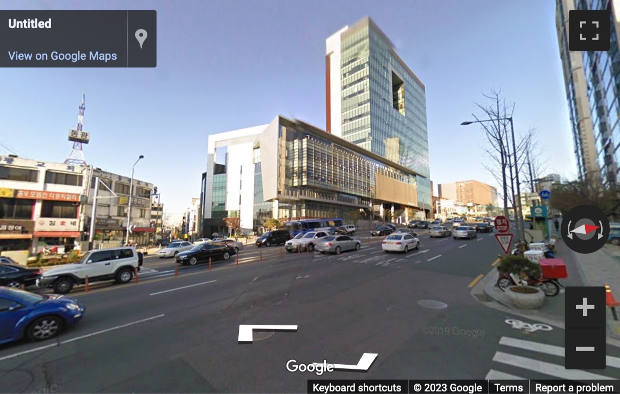 Street View image of Eonjuro 113 gil 7, Nonhyun 237 Bldg. 3F / 4F Gangnam-gu, Seoul, South Korea