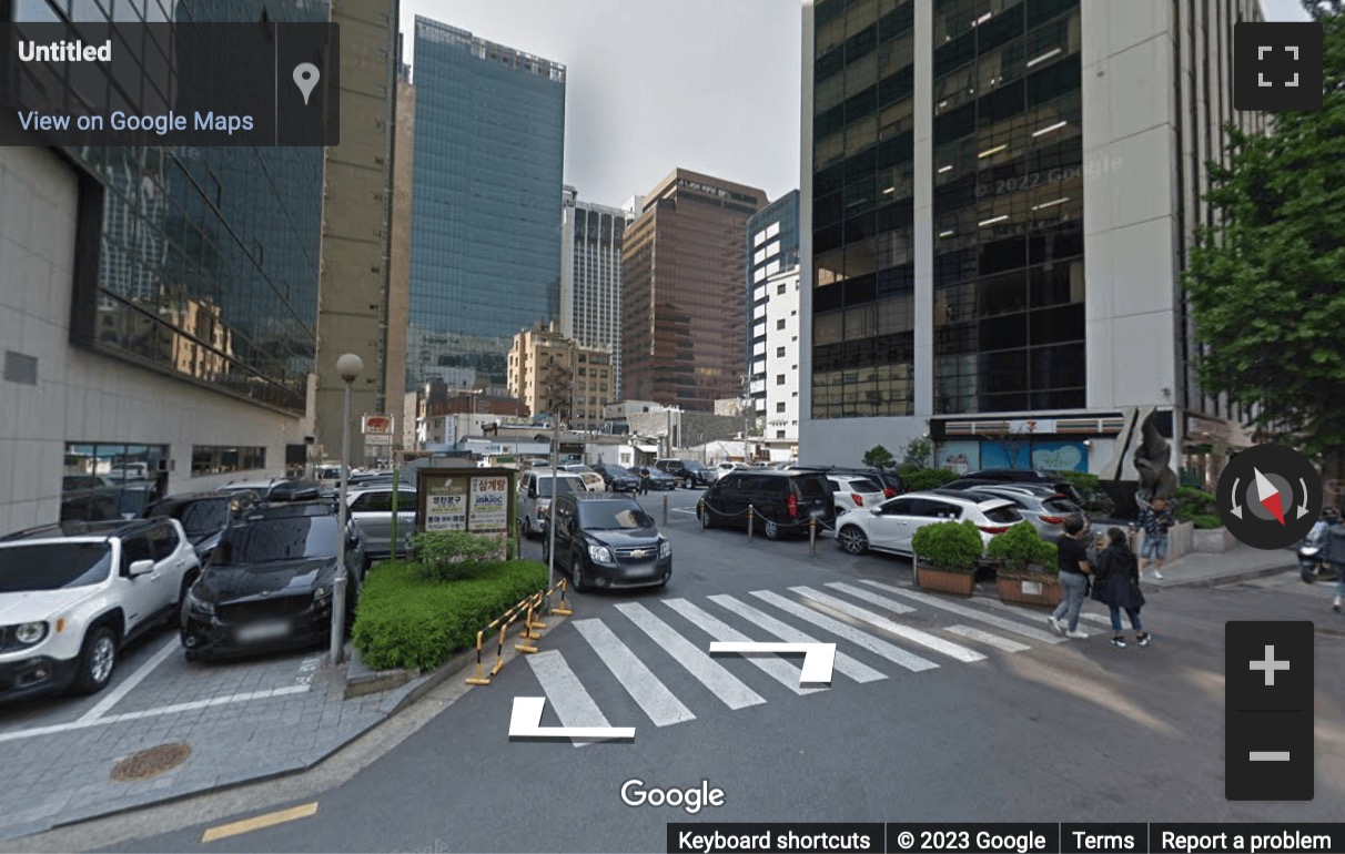 Street View image of 117 Namdaemun-ro 11F, Jung-gu, Seoul, South Korea