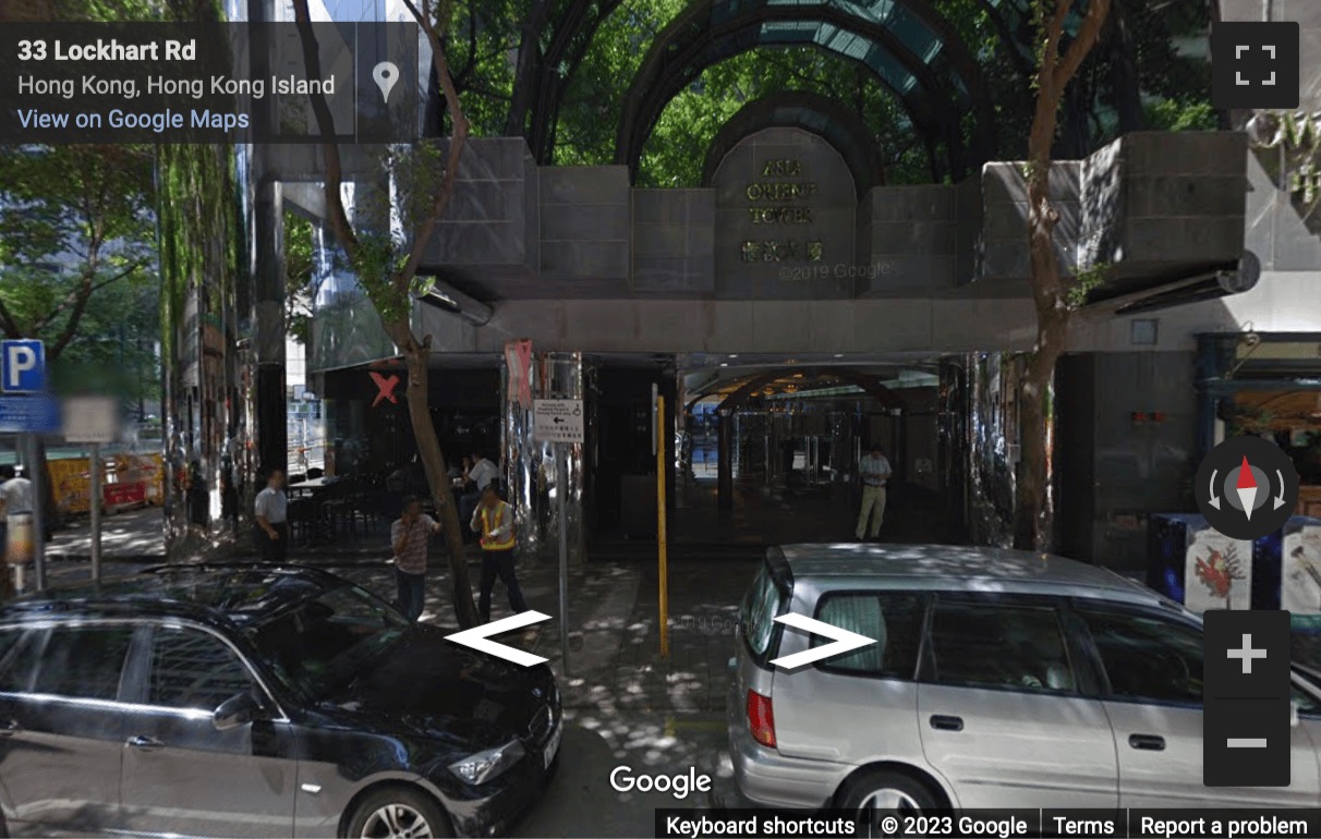 Street View image of 33 Lockhart Road Wanchai, 13th floor, WeWork Wan Chai, Hong Kong