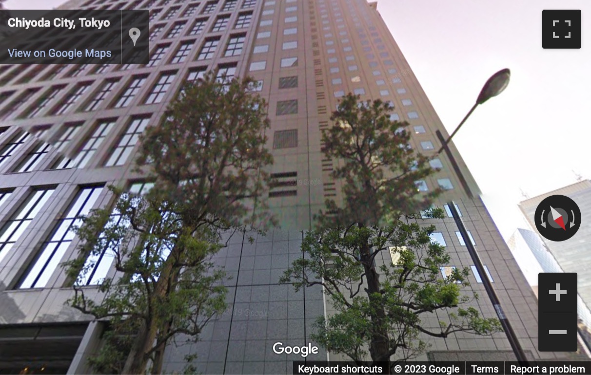 Street View image of 3/F Sanno Park Tower, Nagata-cho 2-chome, Tokyo