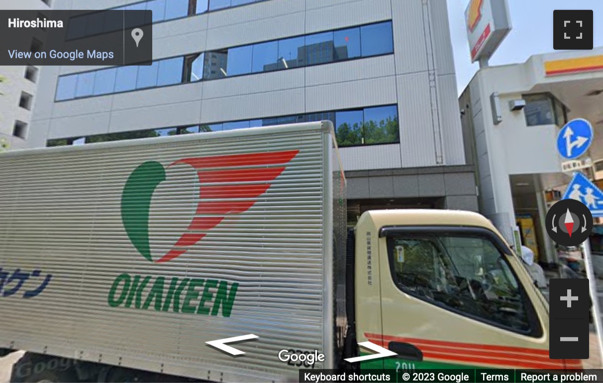 Street View image of 6F IT Otemachi Building, 3-1-3 Otemachiou, Nakaku, Hiroshima, Japan