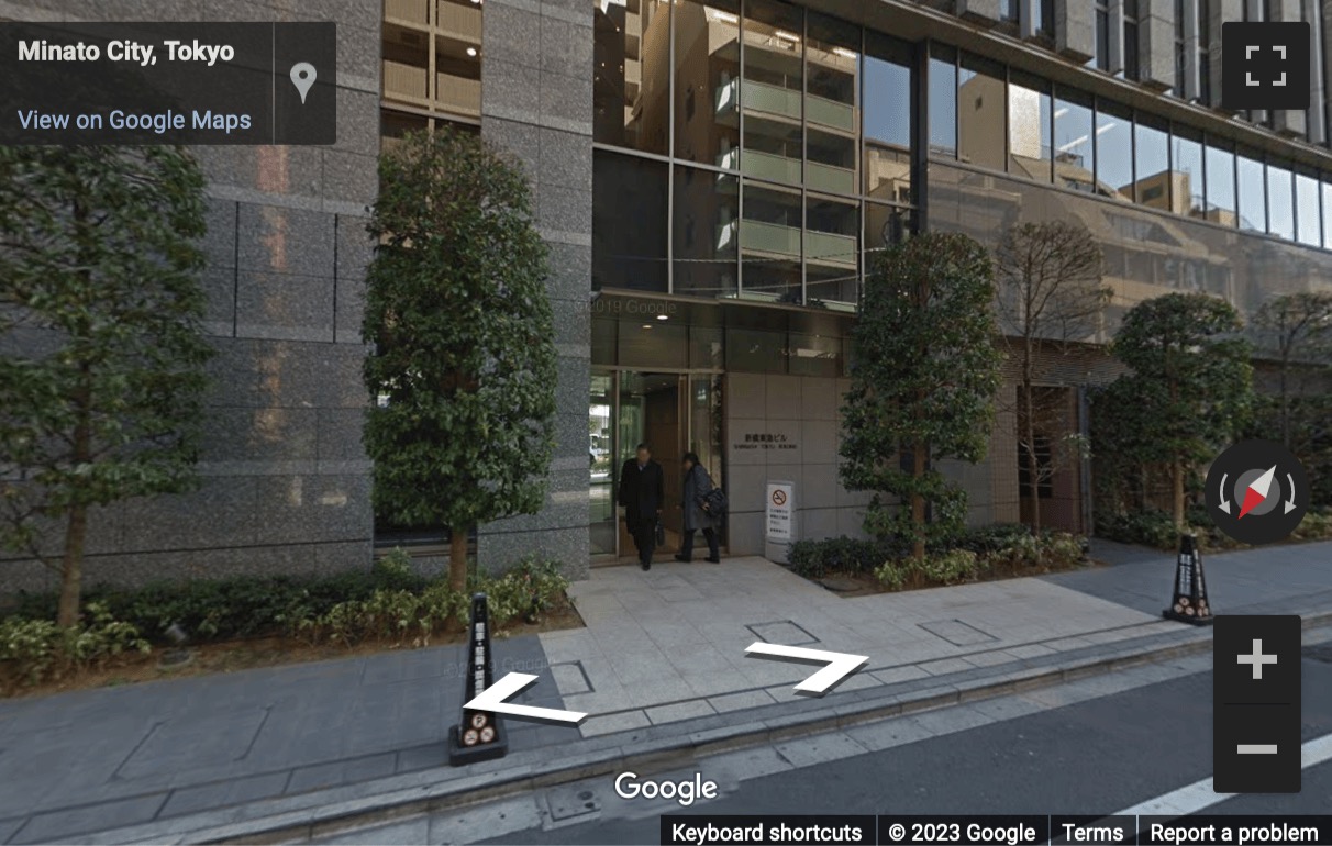 Street View image of 2/F & 3/F Shinbashi Tokyu Bldg, 4-21-3, Shinbashi, Minato-ku, Tokyo