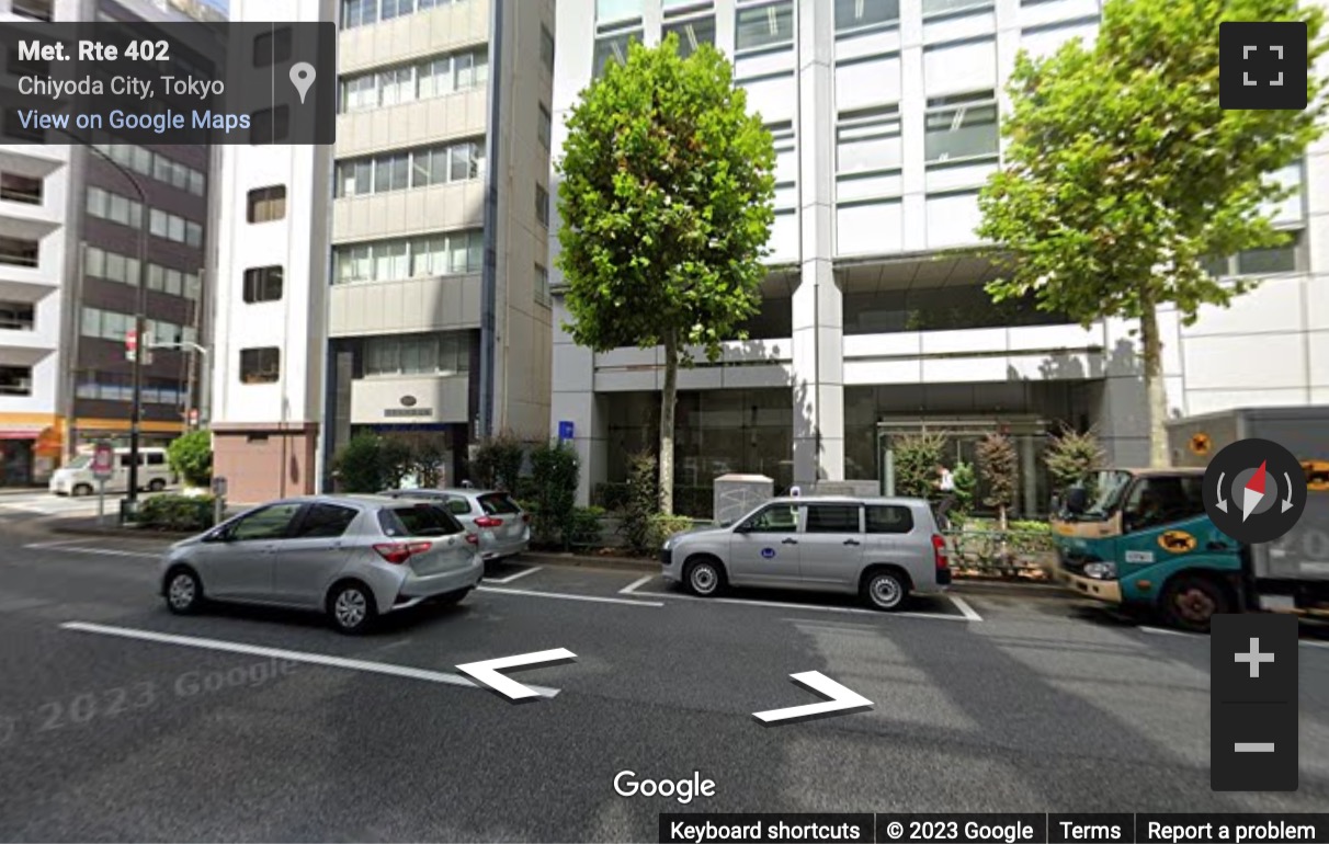 Street View image of 7F, 8F & 9F Tokyodo Nishikicho Building, 3-7-2 Kanda Nishikicho, Chiyoda-ku