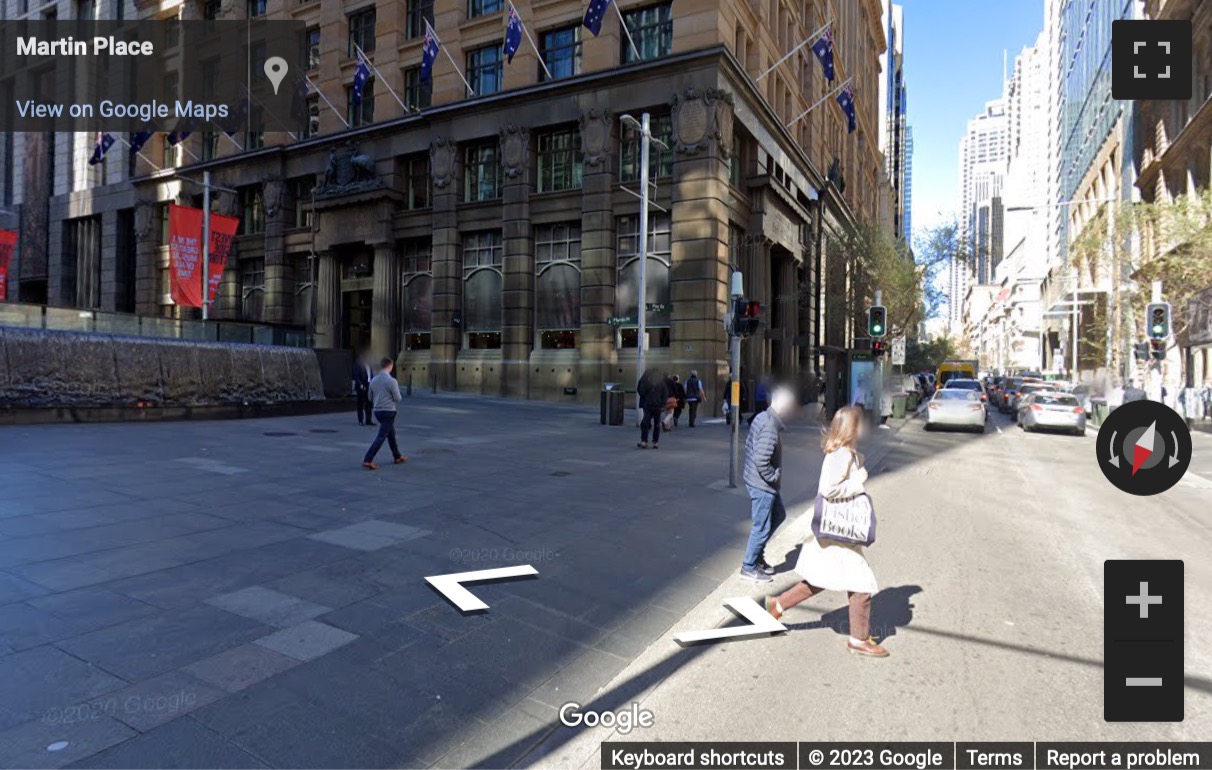 Street View image of 5 Martin Place, Sydney NSW 2000, Sydney, New South Wales, Australia