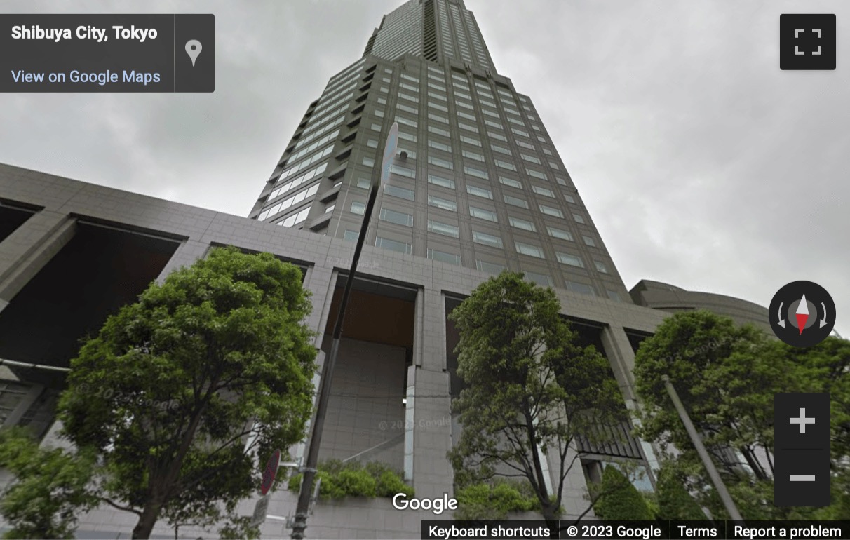 Street View image of Cerulean Tower, Sakuragaoka-cho, Shibuya-ku, Tokyo