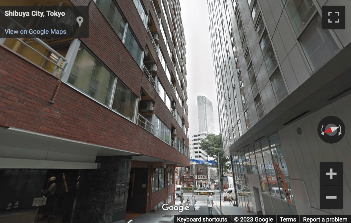 Street View image of Shibuya Mark City, Dougenzaka, Shibuya-ku, Tokyo