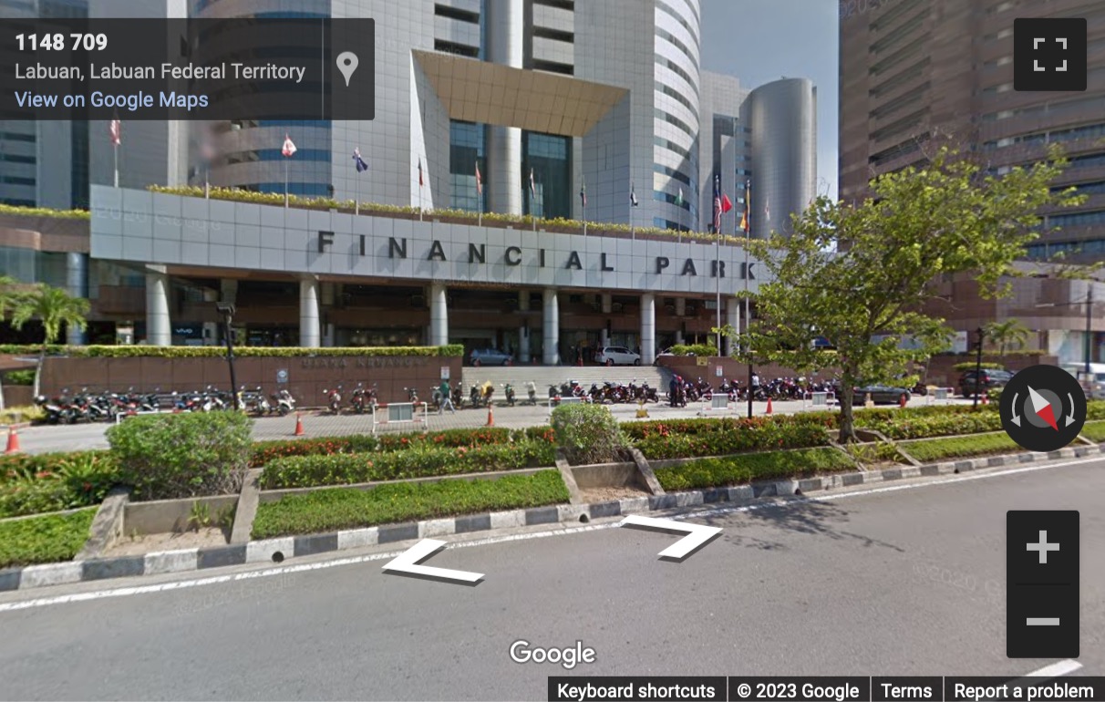 Street View image of Main Office Tower, Financial Park Labuan Complex, Jalan Merdeka, Unit Level 14 (B) & 14, Federal Ter