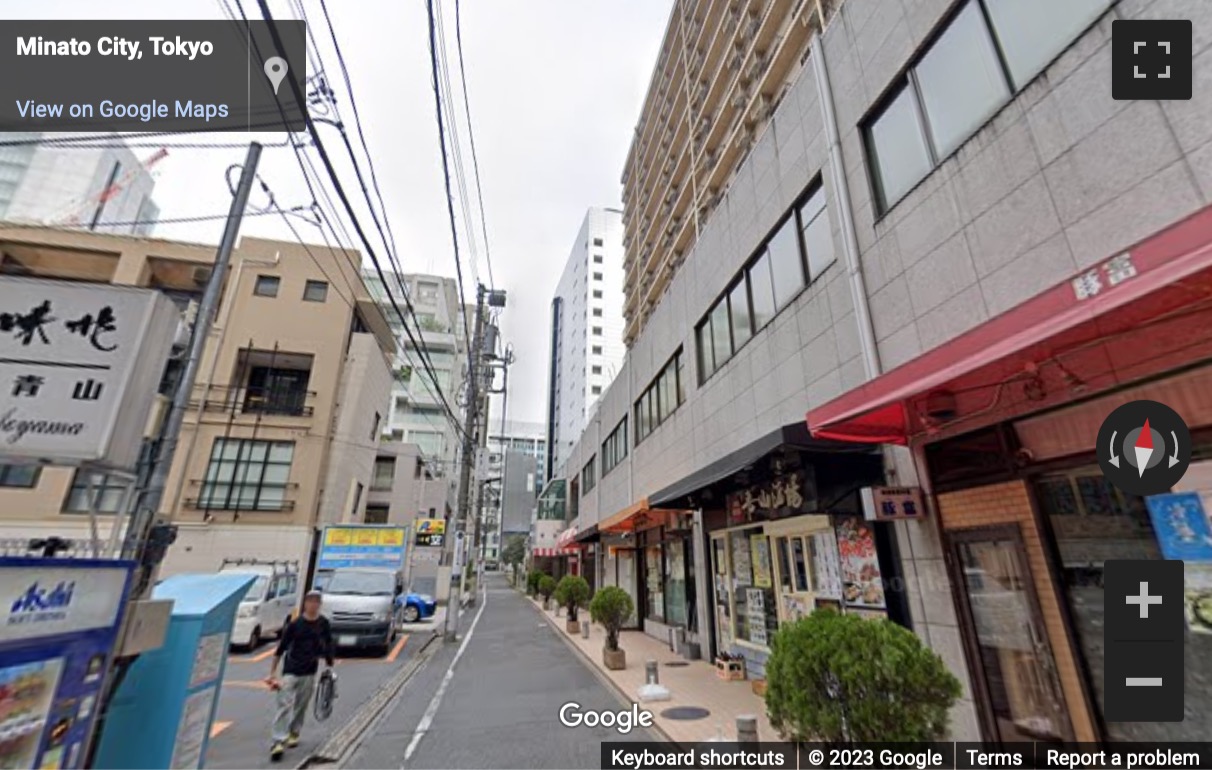 Street View image of Nogizaka Business Court, Minami Aoyama, Minato-ku, Tokyo