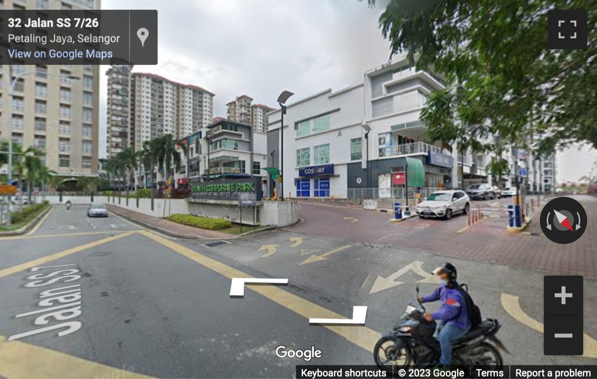 Street View image of Zenith Corporate Park, Jalan SS7/26, Selangor, Petaling Jaya, Malaysia