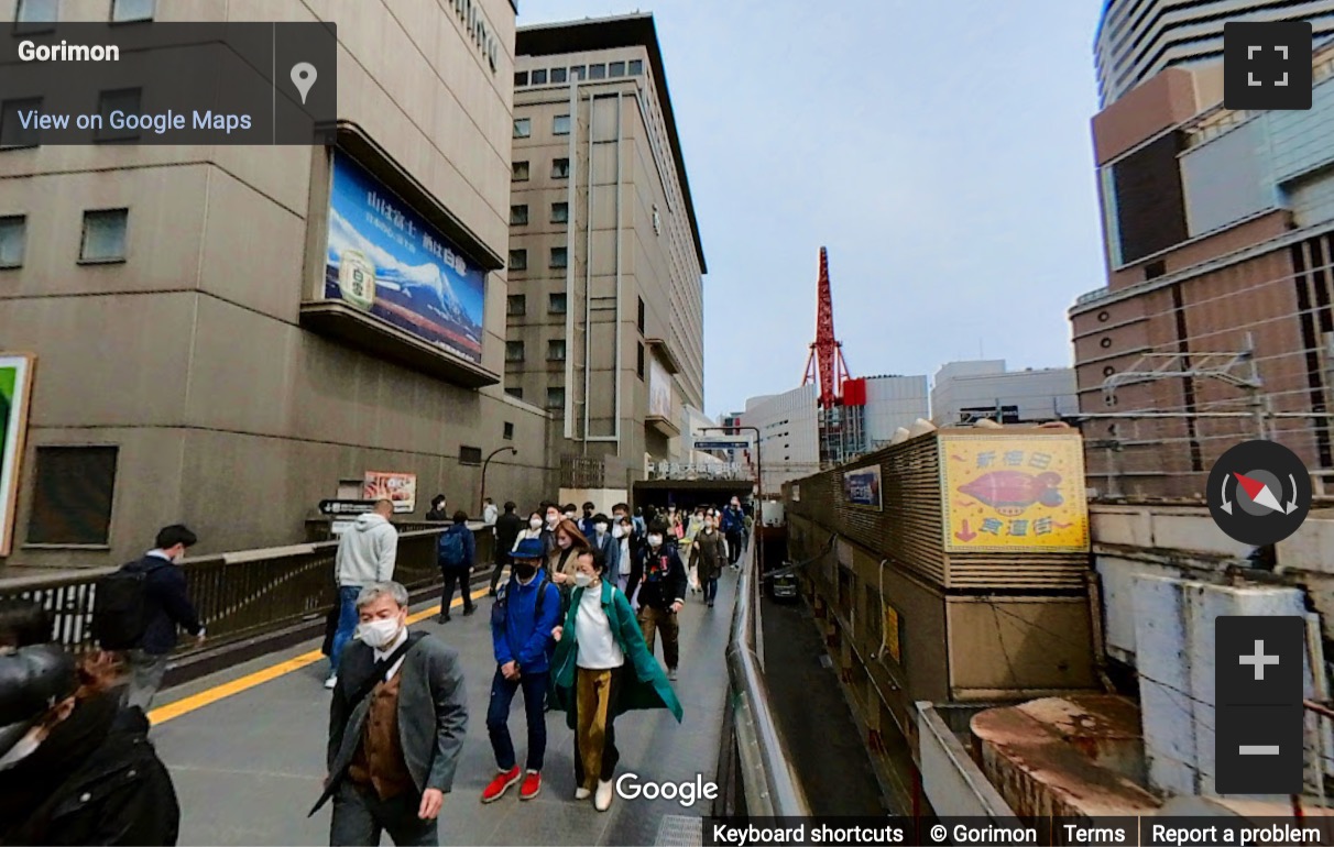 Street View image of 16F Hankyu Terminal Building, 1-1-4 Shibata Kita-ku Osaka-shi, Osaka, Japan