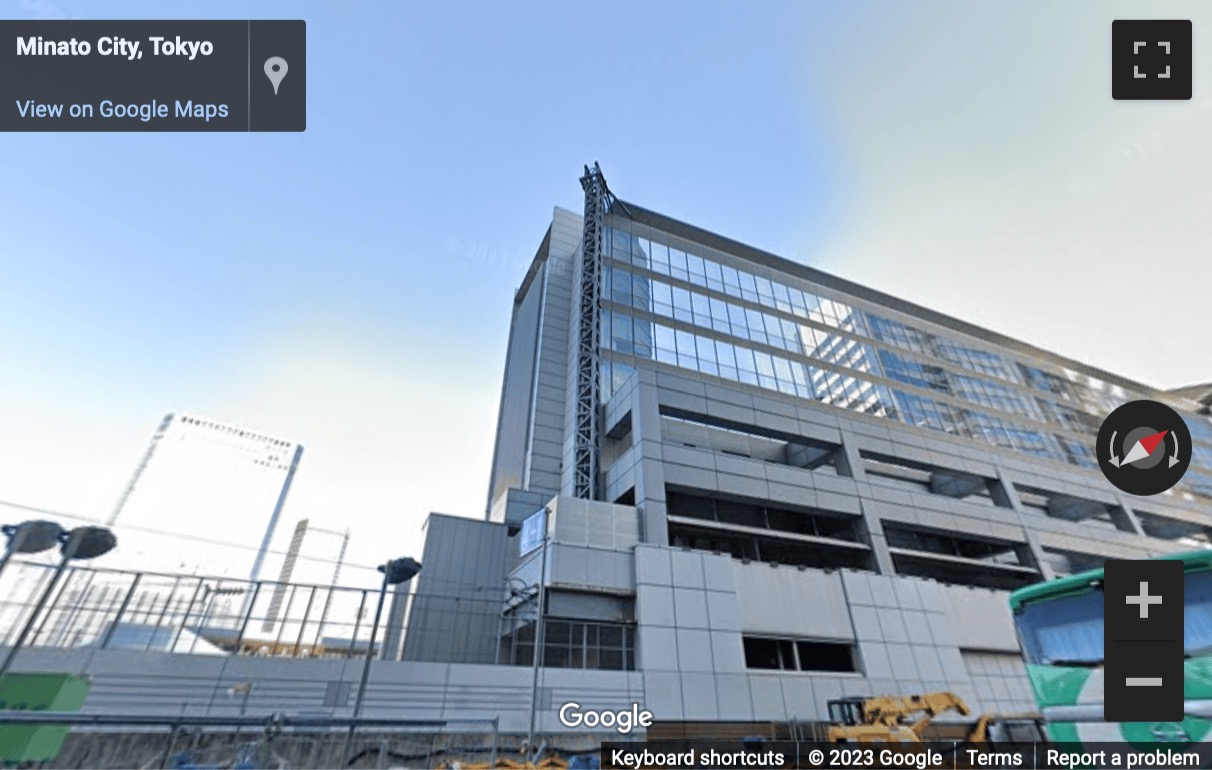 Street View image of Shinagawa East One, Tower 4F, Konan 2-16-1, Tokyo