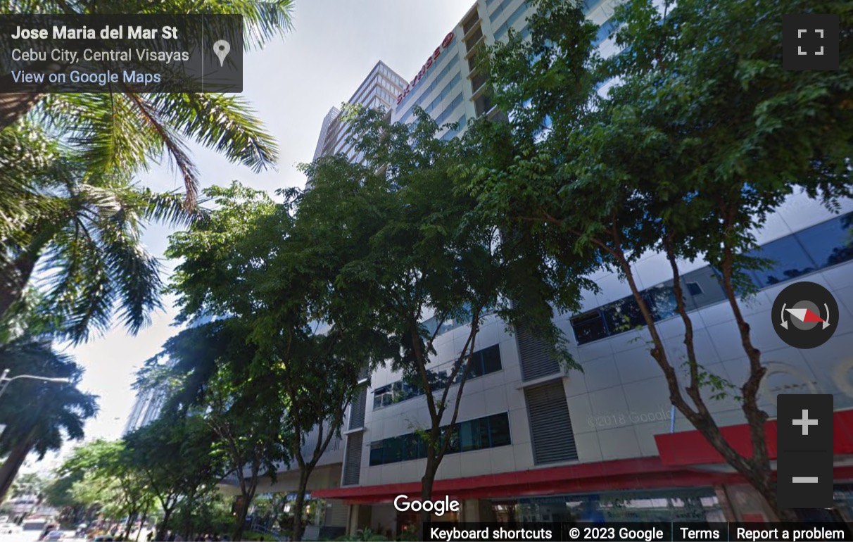 Street View image of 5th Floor, Park Centrale Building, Jose Maria del Mar Street, Cebu IT Park