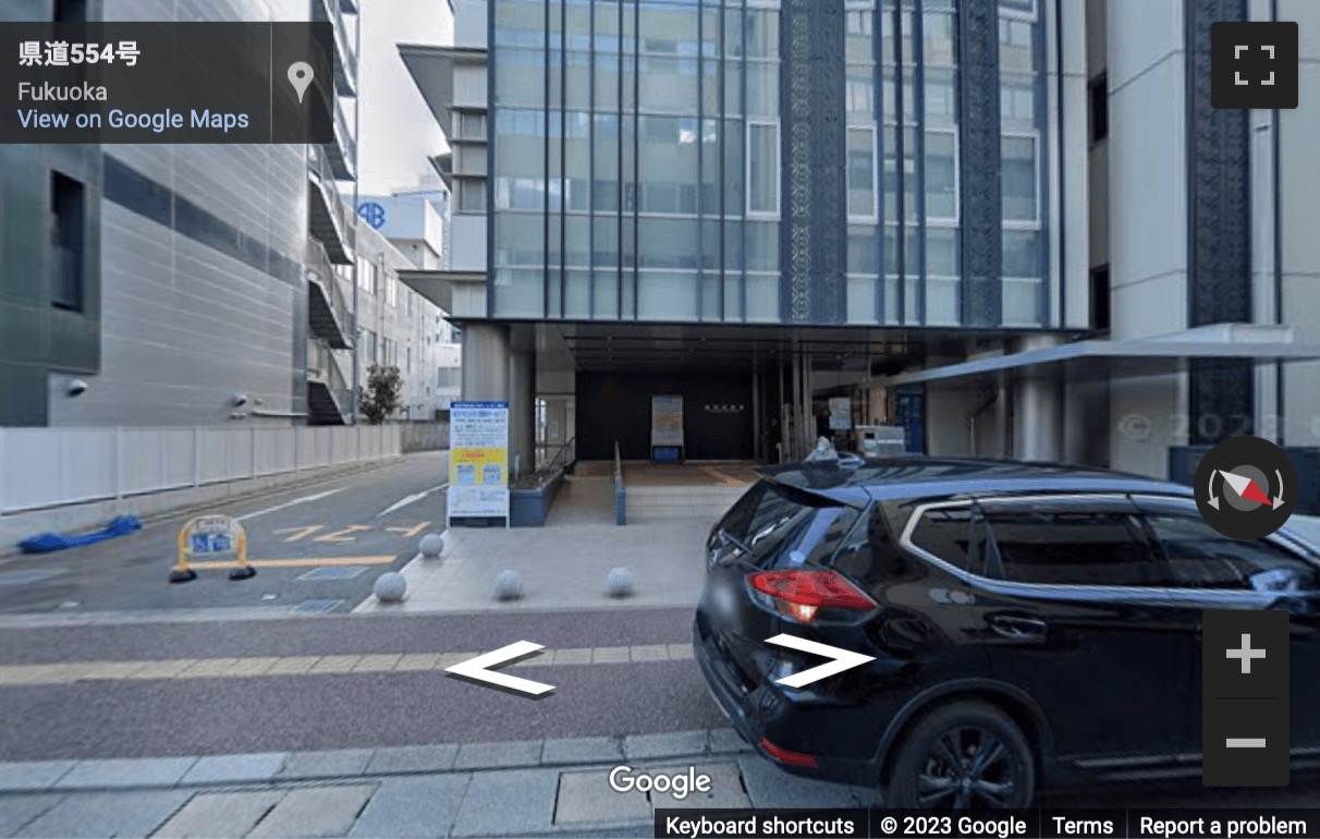 Street View image of Office net Tenjin, 4-8-2 Tenjin, Chuo-ku, Fukuoka, Japan