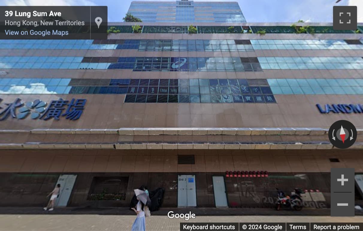 Street View image of 39 Lung Sum Avenue, Sheung Shui, Hong Kong