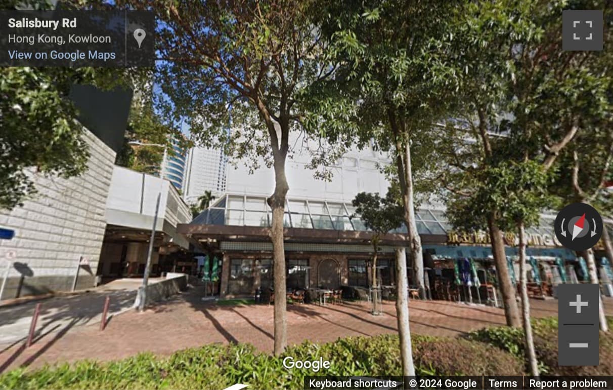 Street View image of Unit 1112, Wing On Plaza, 62 Mody Road, Tsim Sha Tsui, HK, Hong Kong