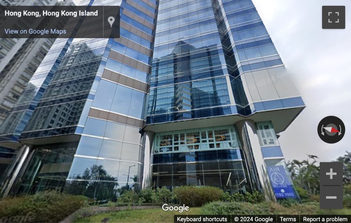 Street View image of Cityplaza Three 18 Tai Koo Shing Road, Quarry Bay, Hong Kong