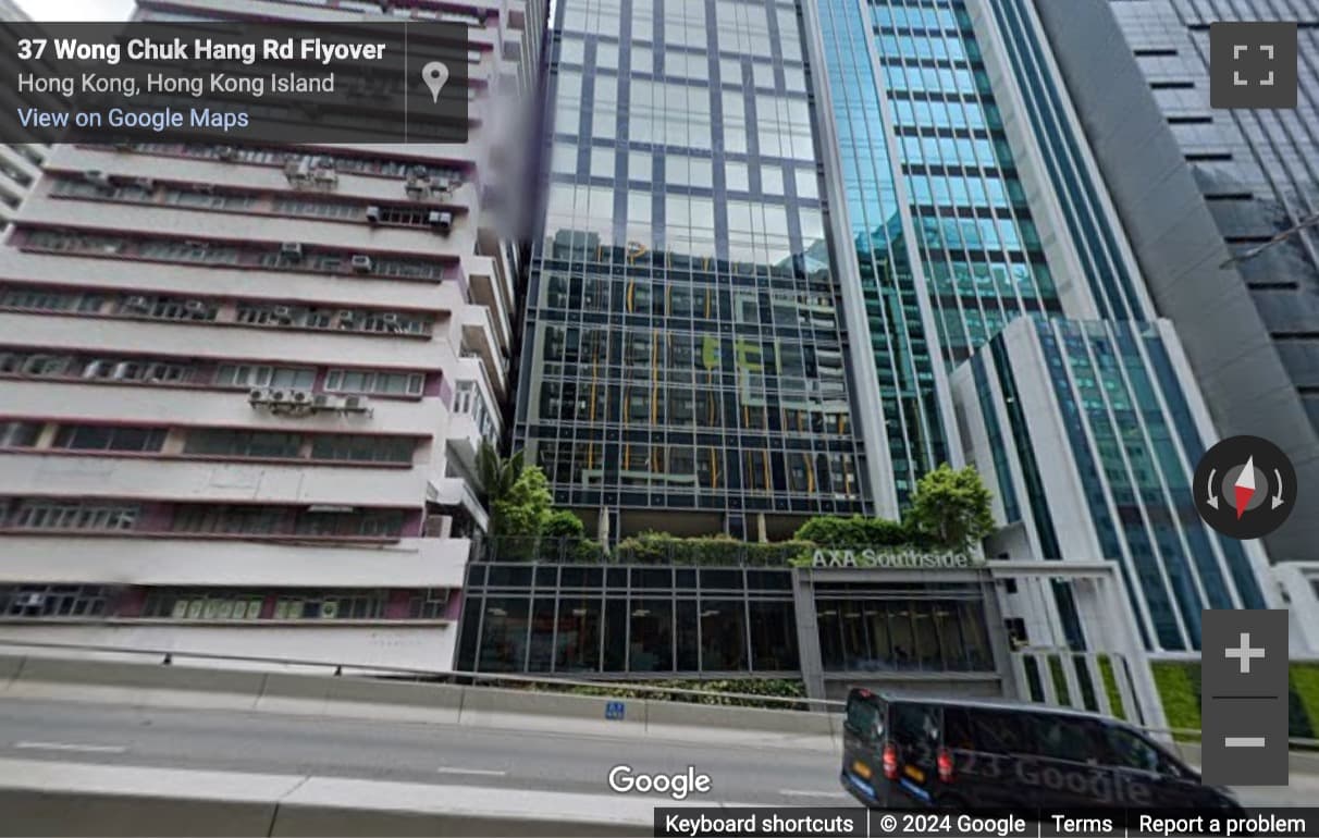 Street View image of 38 Wong Chuk Hang Road, Wong Chuk Hang, Hong Kong