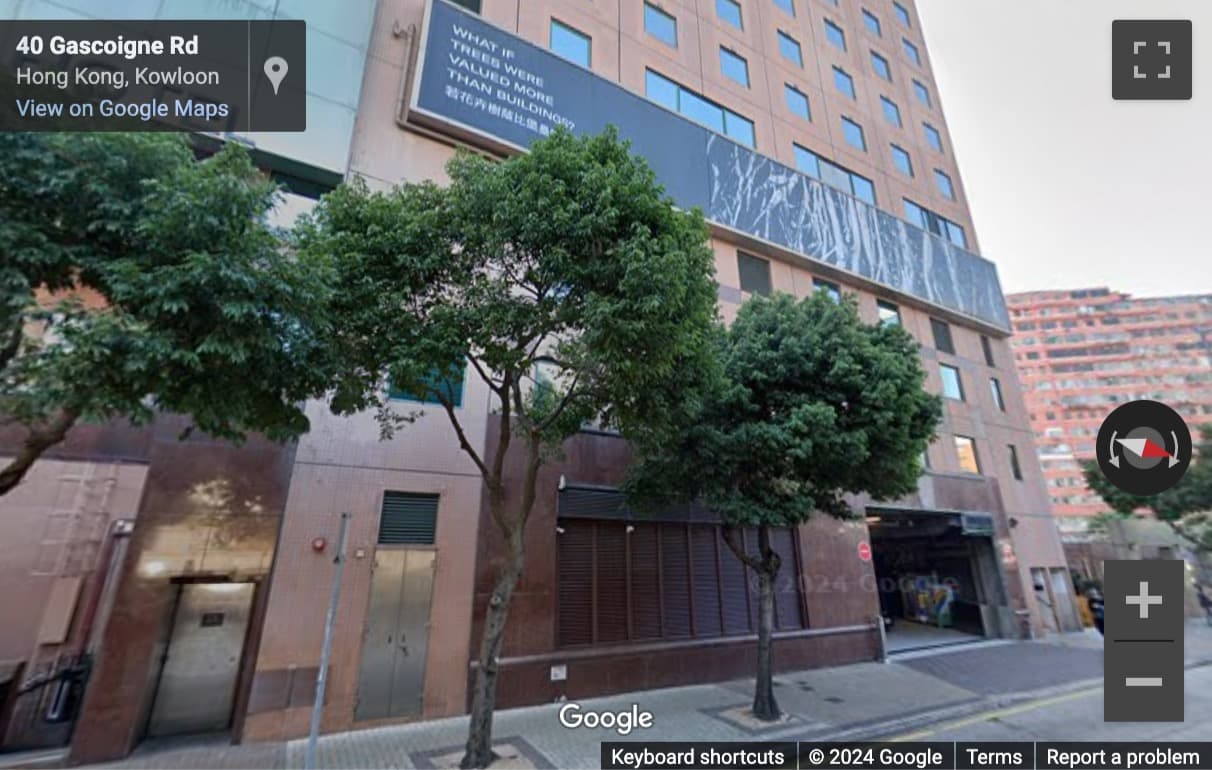 Street View image of Eaton House, 380 Nathan Road, Kowloon, Hong Kong