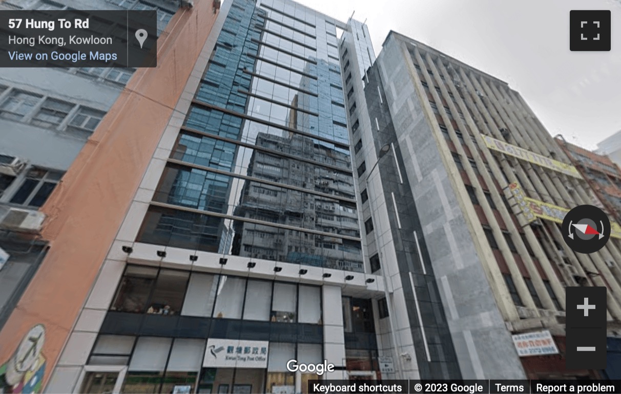 Street View image of 52 Hung To Rd, Kwun Tong, HK, Hong Kong