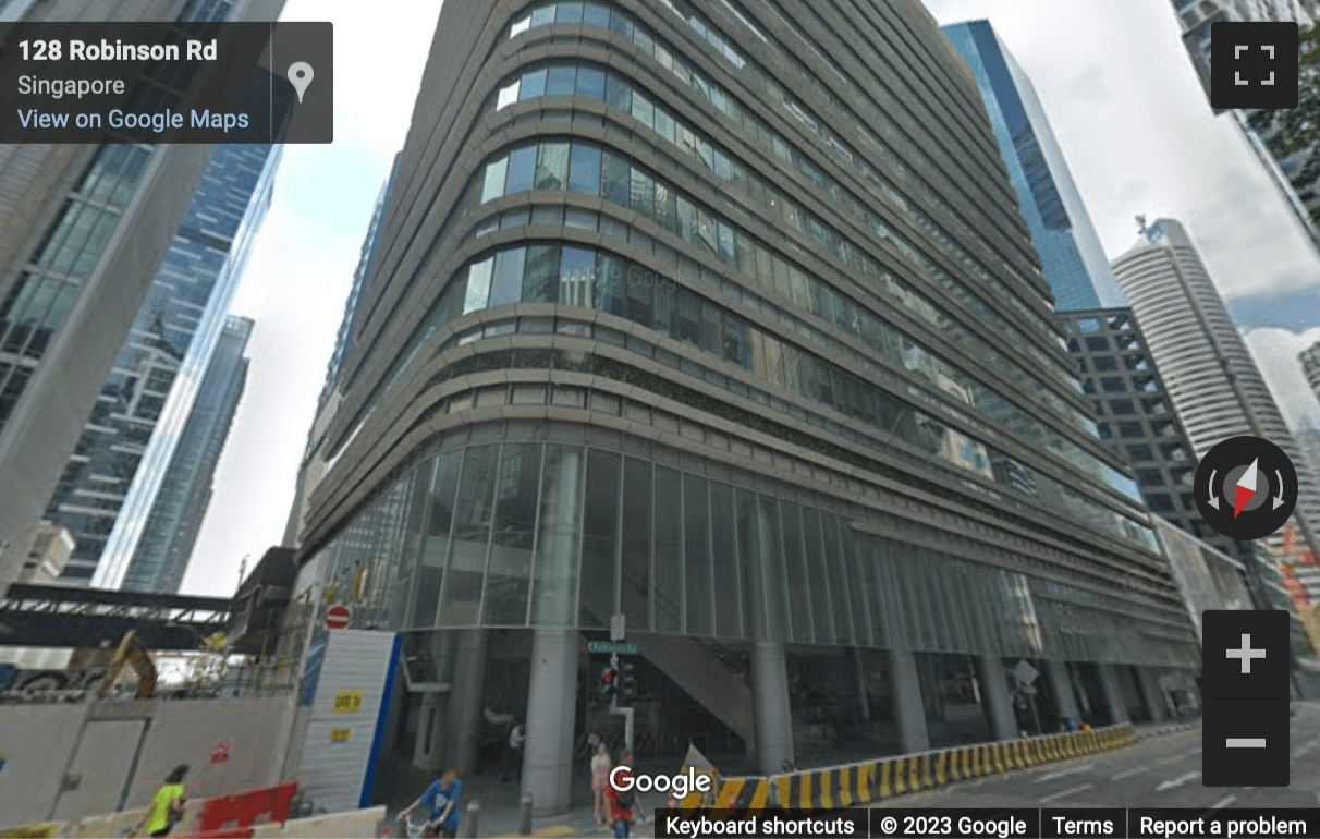 Street View image of 71 Robinson Road, Singapore