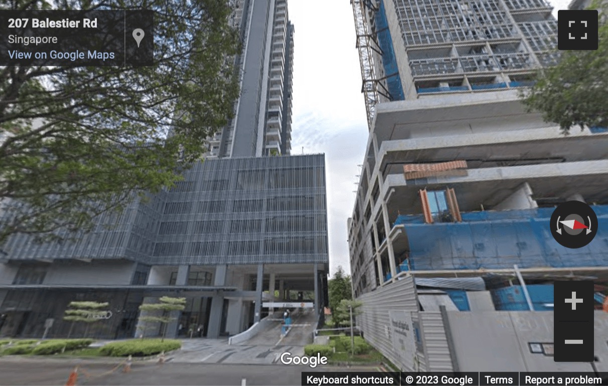 Street View image of 205 Balestier Road No. 02-06 The Mezzo, Singapore