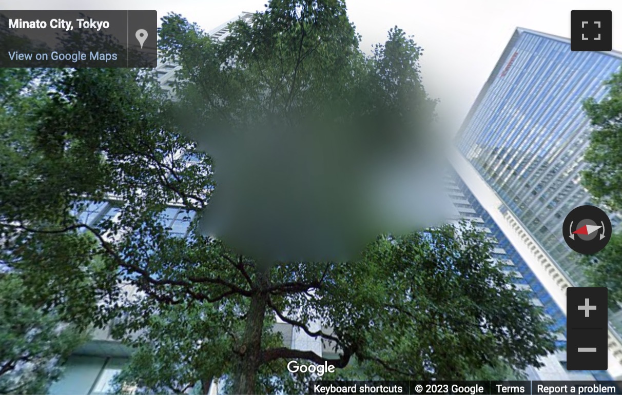 Street View image of 2-16-4 chome Konan, Shinagawa Grand Central Tower, Tokyo