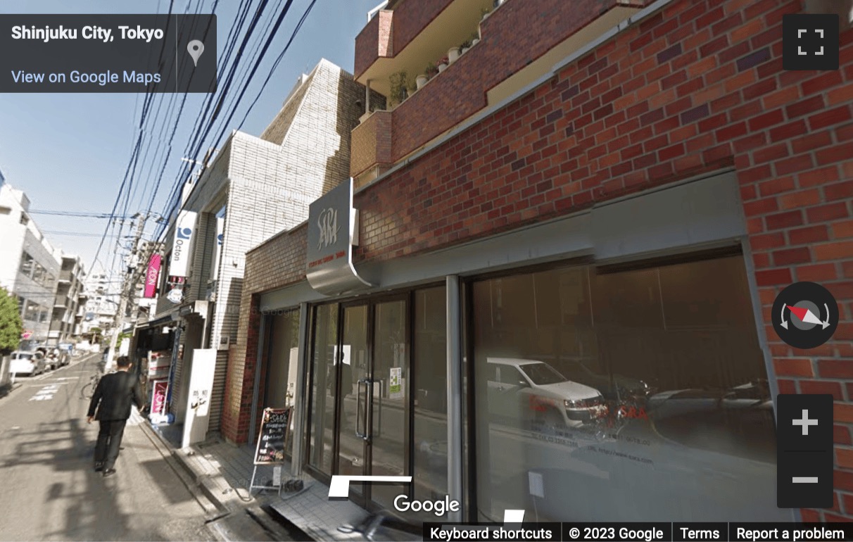 Street View image of Hoshino Building, 8-11-10 Nishi-Shinjuku, Tokyo