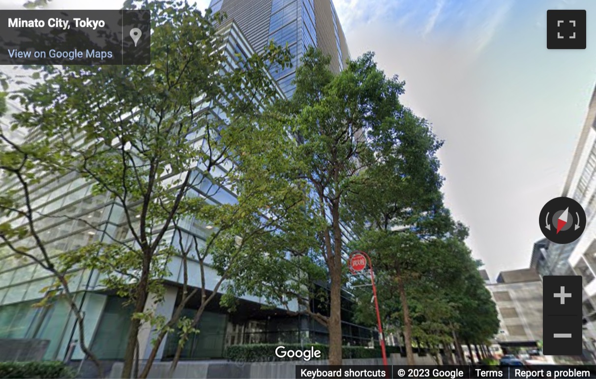 Street View image of 1-9-36 Konan, Minato-ku, Tokyo, AREA Shinagawa Building