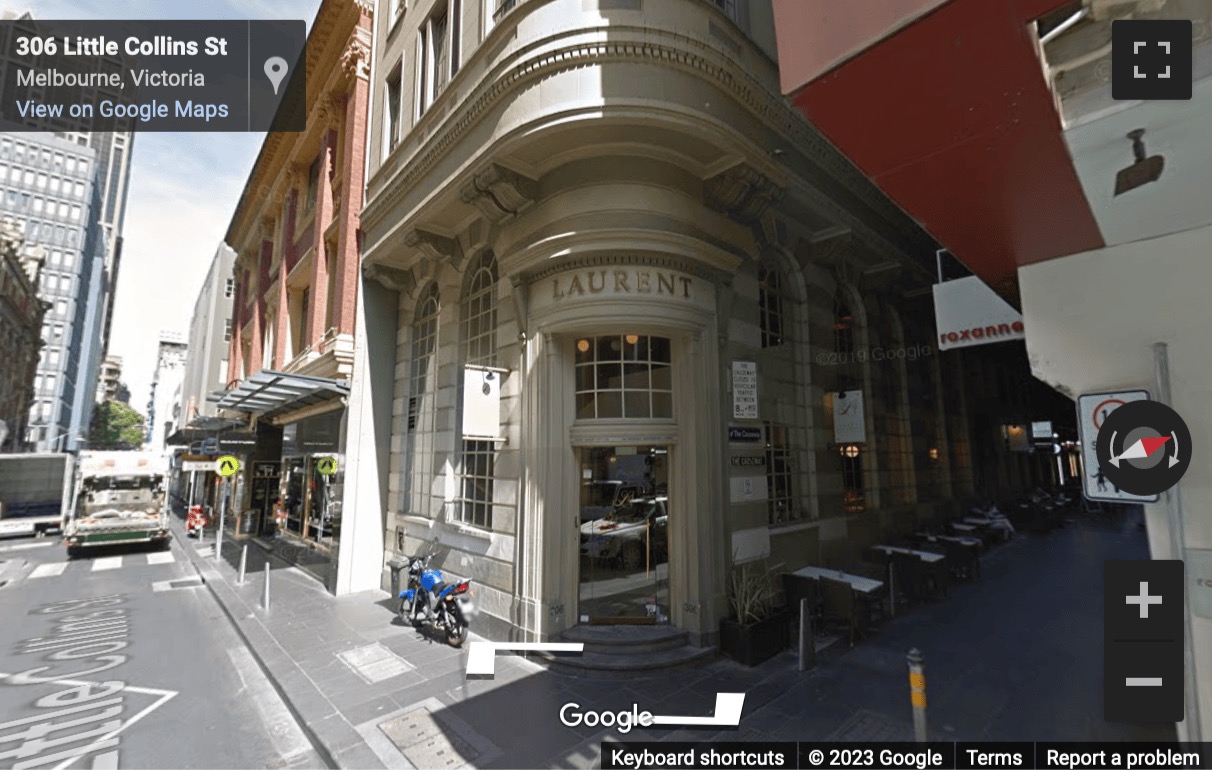 Street View image of 306 Little Collins Street, Melbourne, Victoria