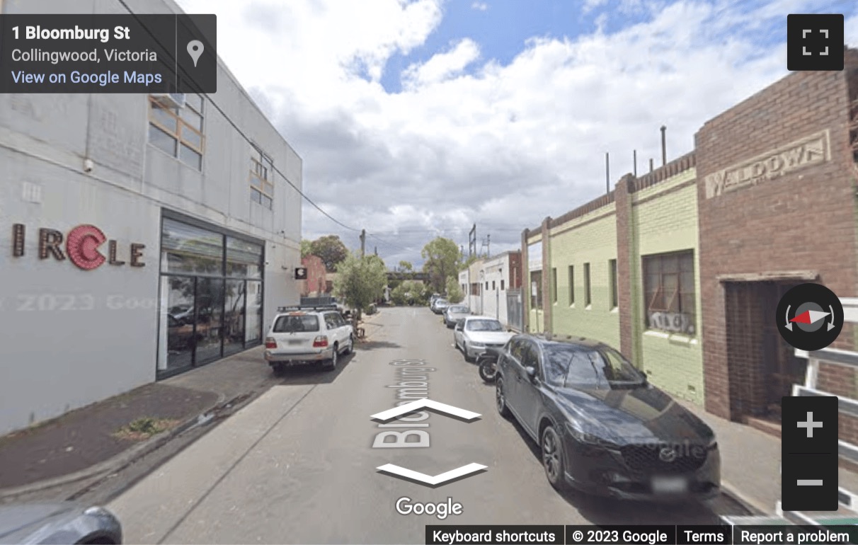 Street View image of 4 Bloomburg Street, Collingwood, VIC, Melbourne, Victoria