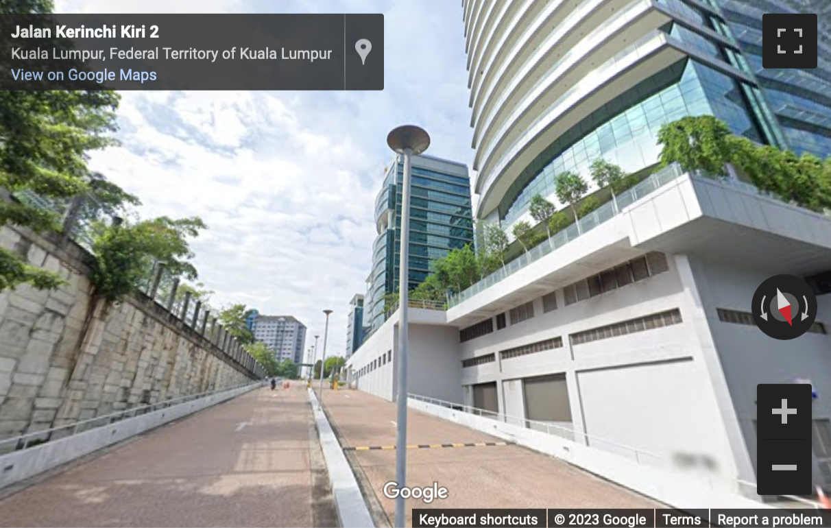 Street View image of Tower 8 Avenue 5, The Horizon Phase 2, Bangsar South, No 8 Jalan Kerinchi, Kuala Lumpur