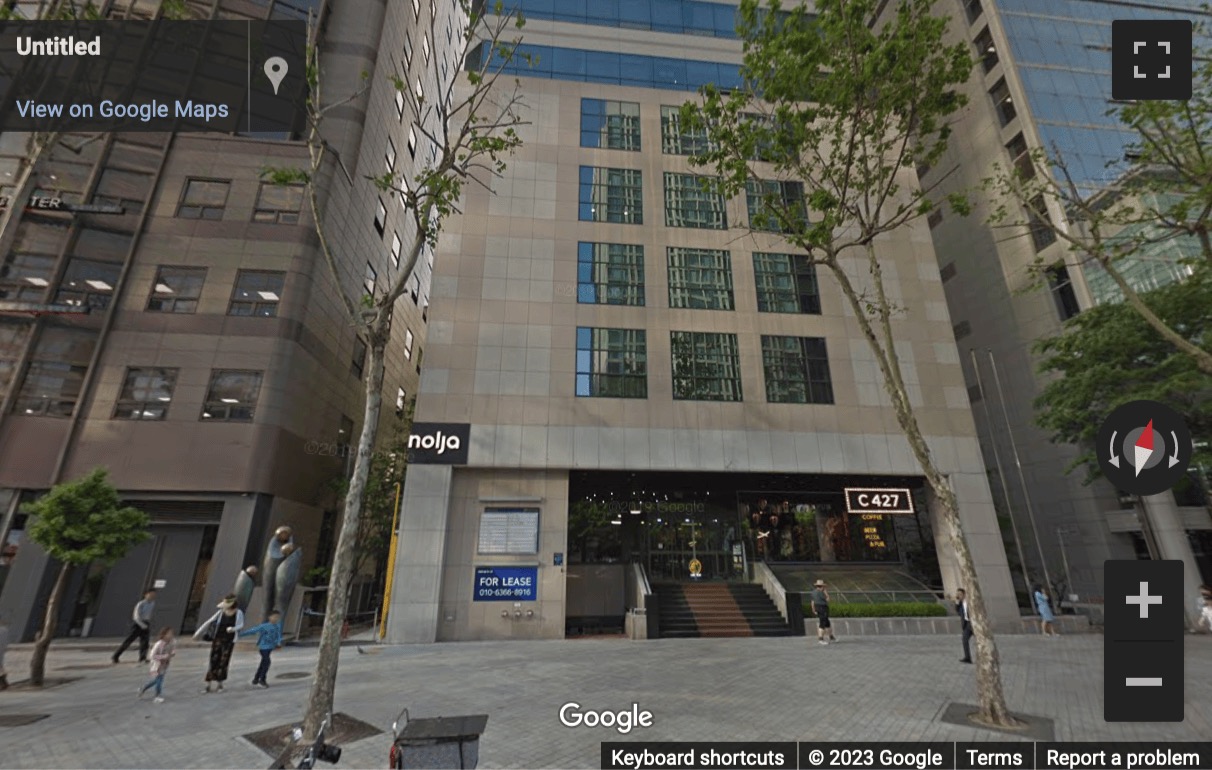 Street View image of 427 Teheran-ro Gangnam-gu, Seoul