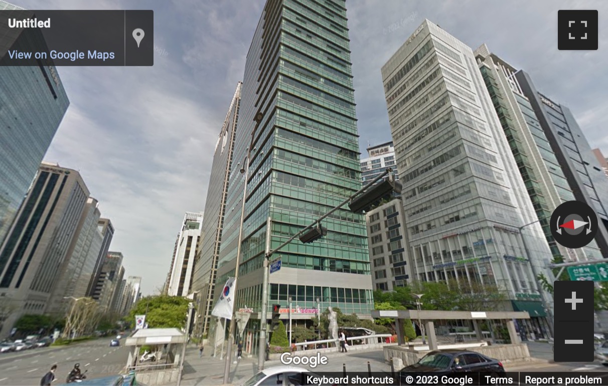 Street View image of 302 Teheran-ro, Gangnam-gu, Seoul