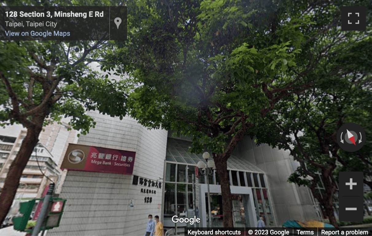 Street View image of 128 Min Sheng Road, Section 3, Taipei, Taiwan