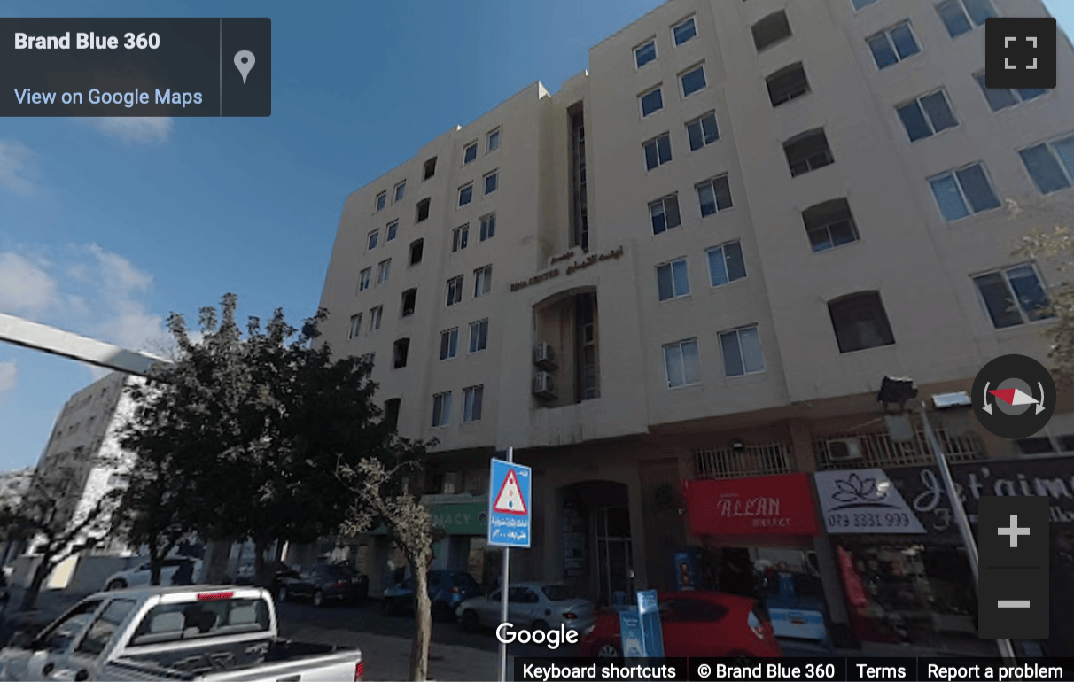 Street View image of Zina Commercial Center, 44 Queen Nour Street, Amman