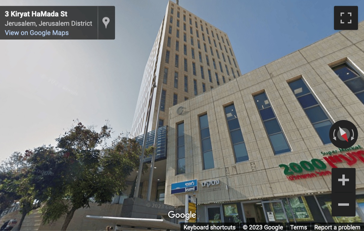 Street View image of Gati Tower, Kiryat Hamada 3, Har Hotzvim, Jerusalem