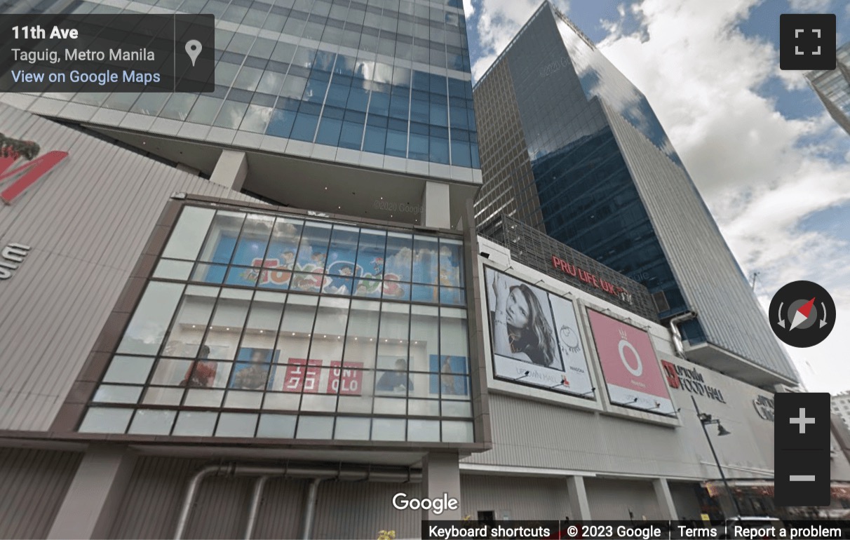 Street View image of Uptown Bonifacio Tower Three, 36th Street Corner & 11th Avenue, Taguig